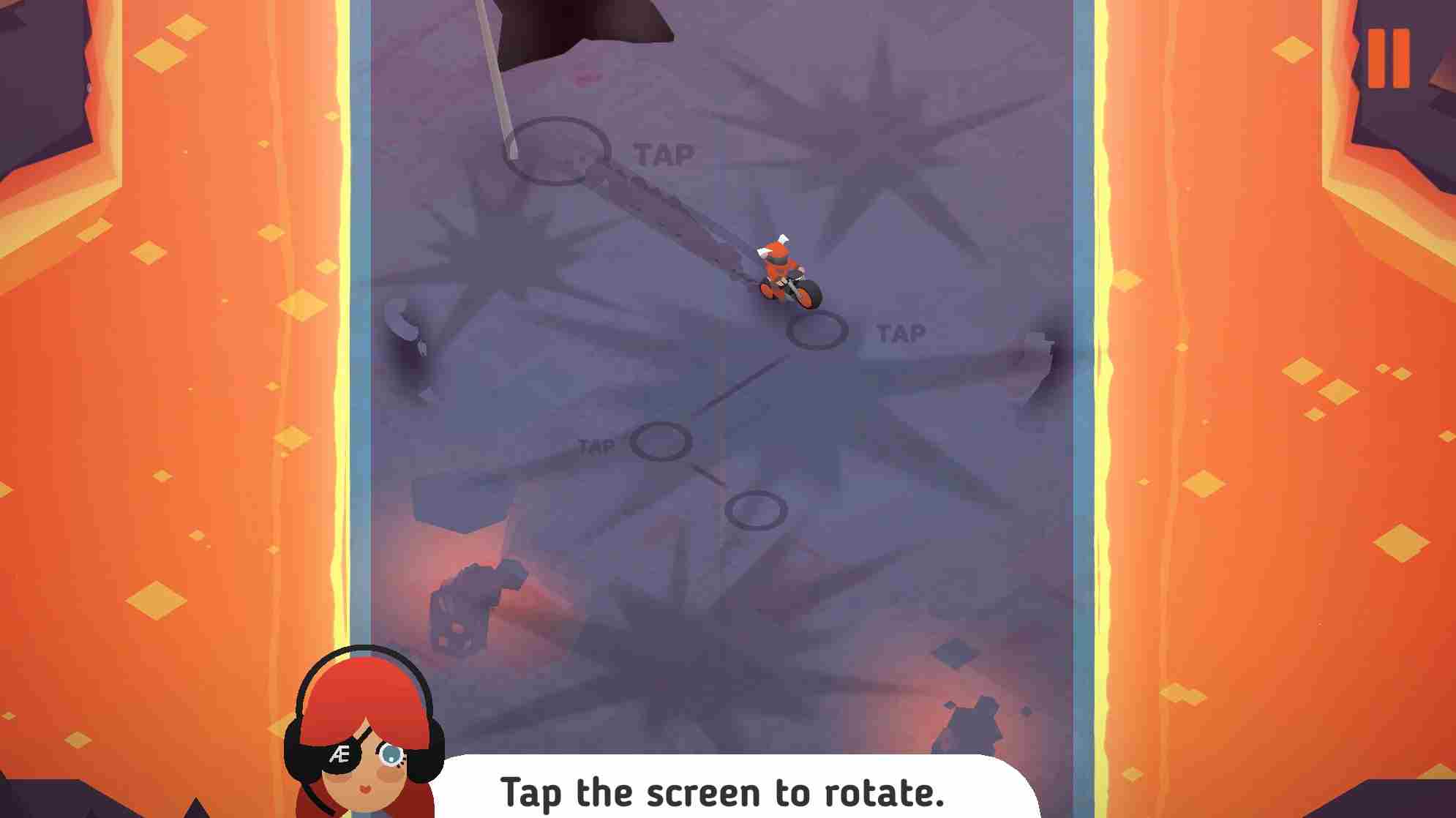 Doom Rider arcade racing gameplay with skeleton boss battles and underground zones