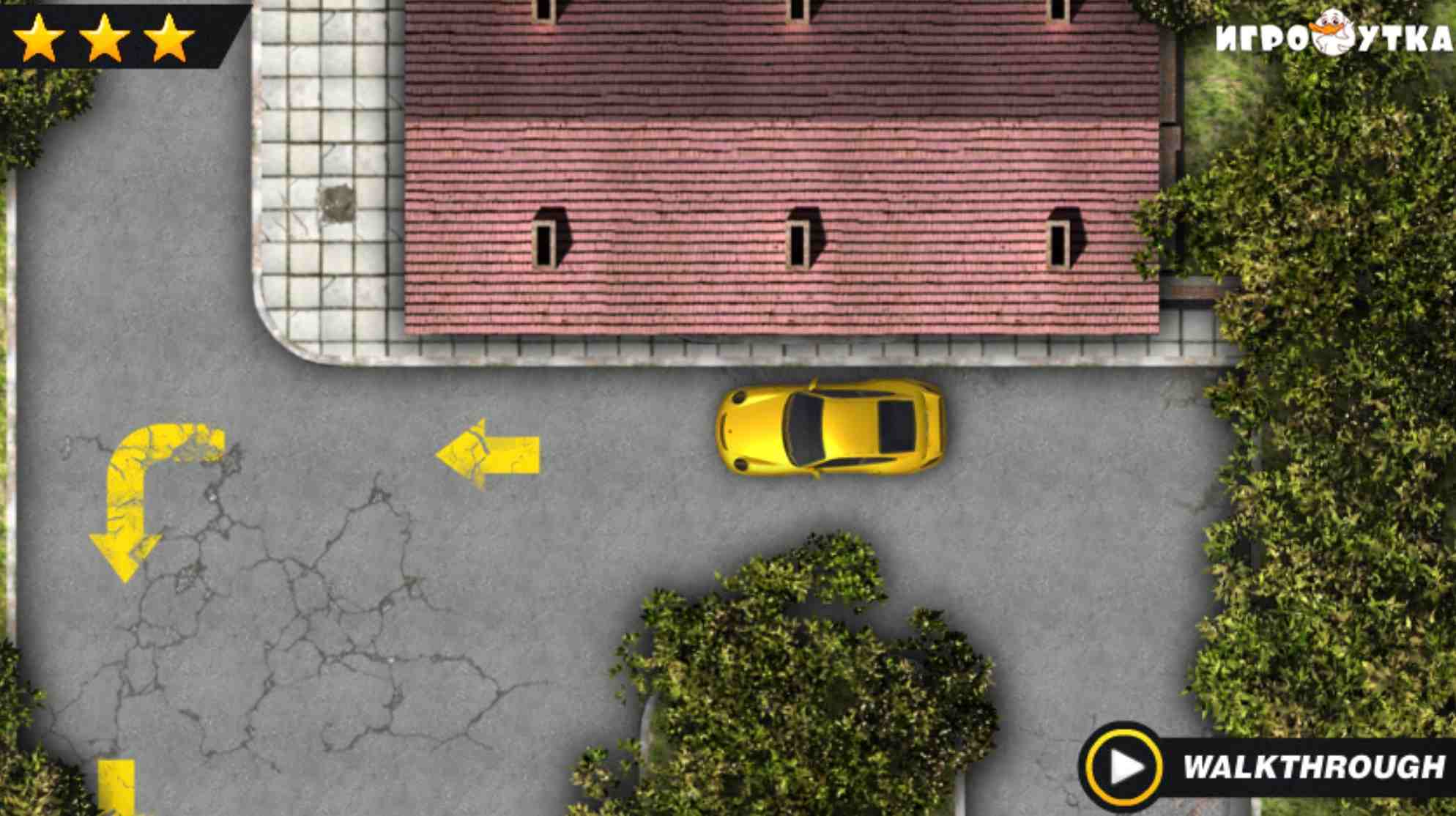 Parking Fury 2 gameplay showing multiple vehicle types including sports cars and tow trucks in challenging parking scenarios